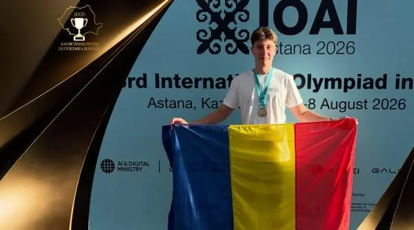 Elev român, medaliat cu aur la Olimpiada Internațională de Inteligență Artificială