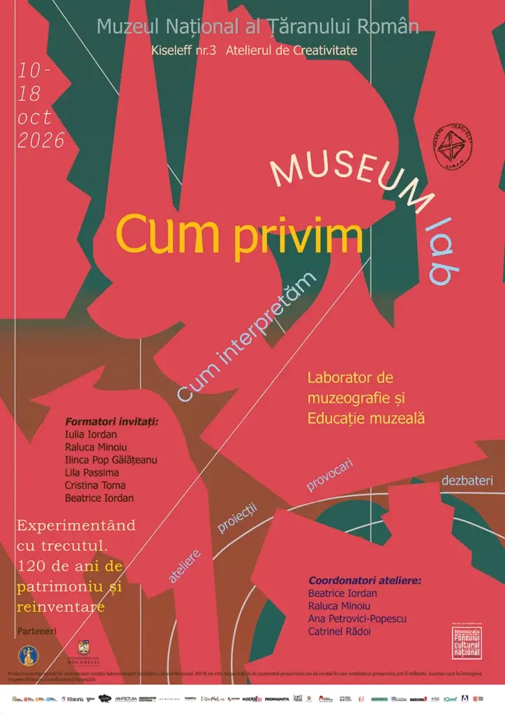Muzeul Național al Țăranului Român organizează laborator de muzeografie și educație muzeală, 10‑18 octombrie 2026