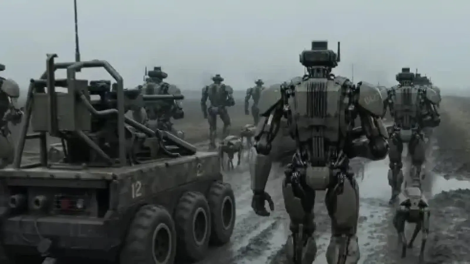Robotul ucrainean a doborât drona rusească pe câmpul de luptă