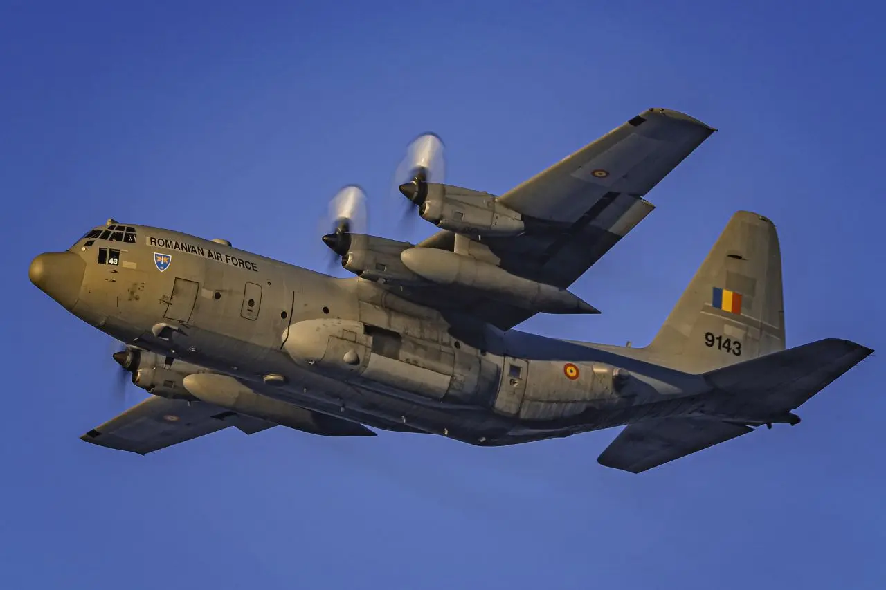România primește gratuit un C‑130H Hercules de la SUA